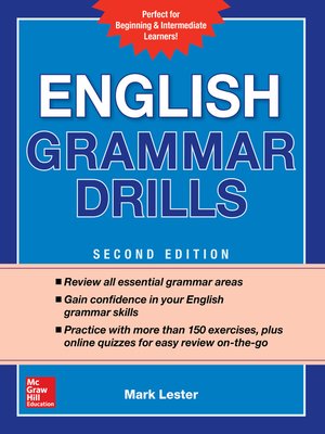 English Grammar Drills - ebook